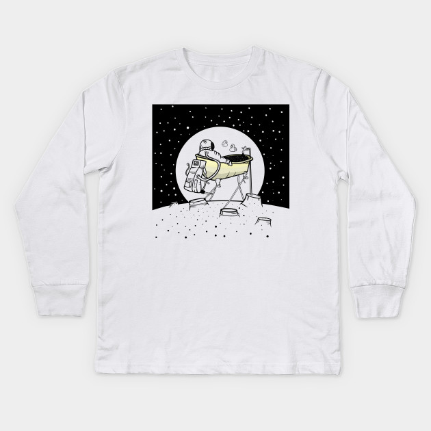 Astronaut in a bath